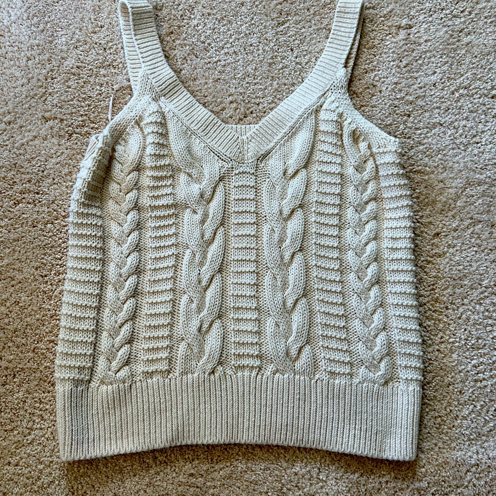 Banana Republic Organic Cotton Sweater Tank